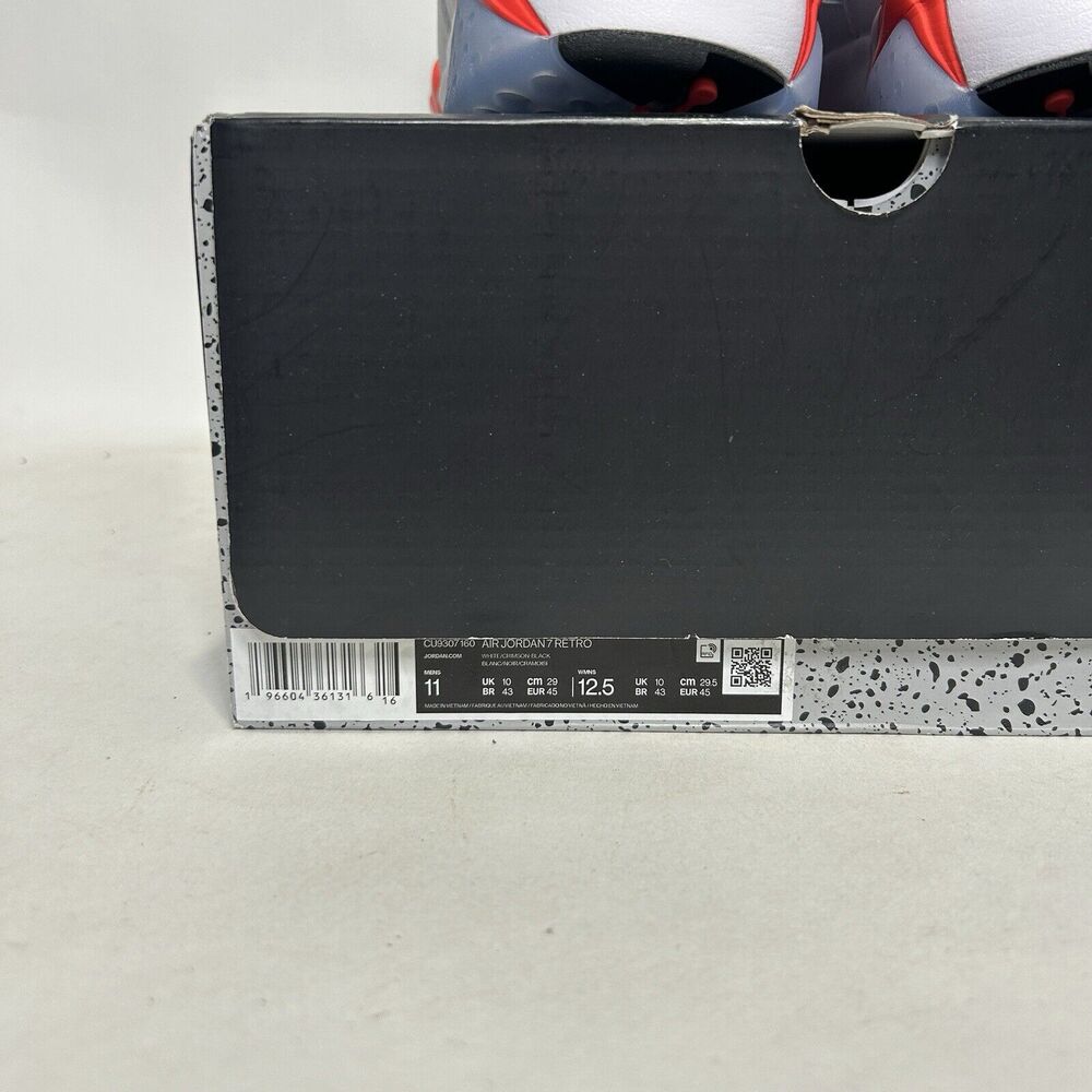 Nike Shoes Air Jordan 7 Retro "White Infrared" 2024 - Picture 5 of 5